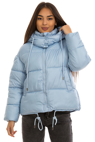 CHEERDUCK/2025 K23653 ГОЛУБОЙ Куртка женская CHEERDUCK цвет Голубой