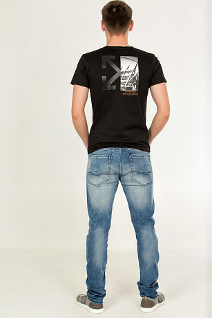 TYHO JEANS 02 Джинсы мужские CHEERDUCK цвет Синий