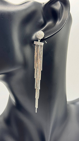 Серьги BELLABOA цвет Серебристый