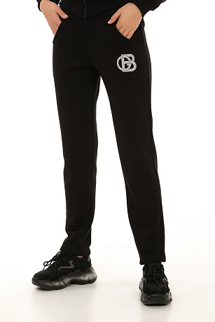 BALDININI PTD01 NERO Брюки женские спортивные BALDININI цвет Черный
