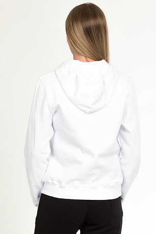 BALDININI AFWR14001 WHITE Худи женское BALDININI цвет Белый