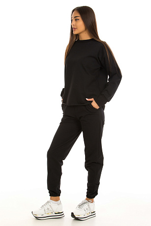CHEERDUCK/FIR 5262 ЧЕРНЫЙ Костюм женский спортивны CHEERDUCK цвет Черный