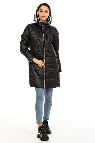 GRACE 5105 ЧЕРН. Плащ женский GRACE цвет Черный