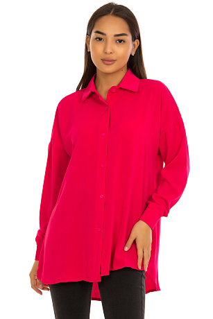 CHEERDUCK/BIN 0019 РОЗОВЫЙ Рубашка женская CHEERDUCK цвет Розовый