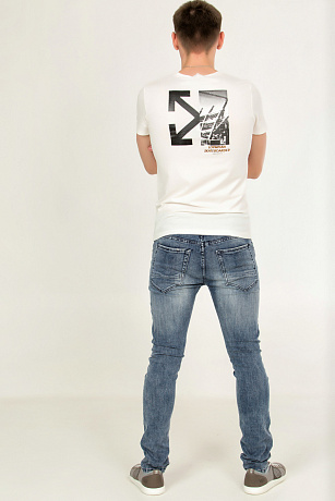 TYHO JEANS 166 Джинсы мужские CHEERDUCK цвет Синий