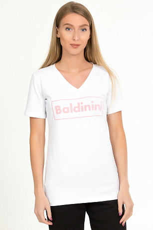 BALDININI AFWR17K002 WHITE Футболка летняя BALDININI цвет Белый