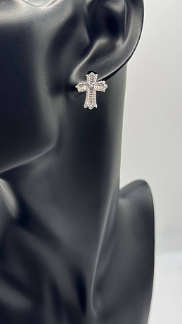 Серьги BELLABOA цвет Серебристый
