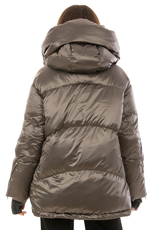 BALDININI A5B051XXCOFF0700 Пуховик женский BALDININI цвет Серый