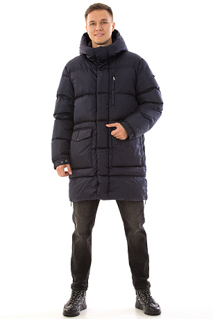BALDININI E5B004XXNYSH1616 Пуховик мужской BALDININI цвет Синий