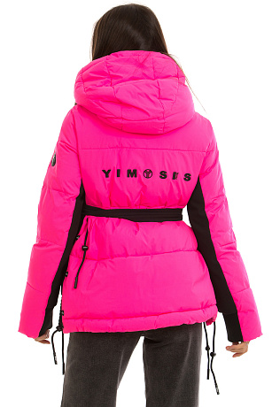 YIMOSIS D1703 РОЗОВЫЙ Пуховик женский YIMOSIS цвет Розовый