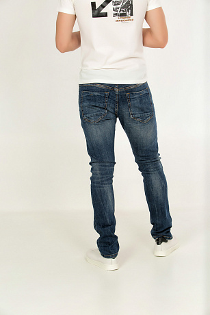 TYHO JEANS 209 Джинсы мужские CHEERDUCK цвет Синий