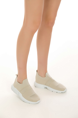 Кроссовки FASHION цвет Бежевый