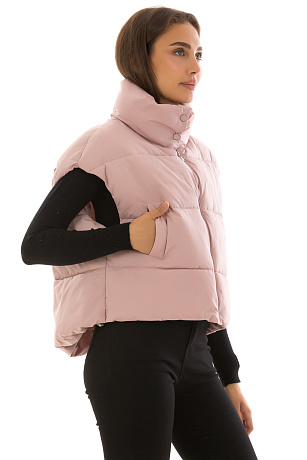 CHEERDUCK/2025 G-202 РОЗОВЫЙ Жилет женский CHEERDUCK цвет Розовый