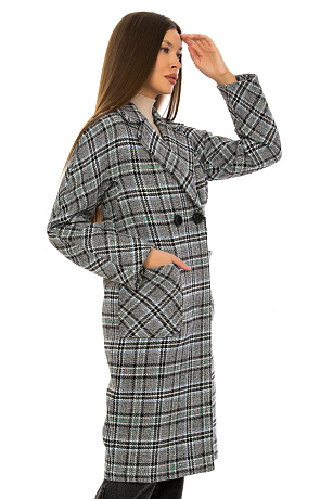 AOSILEIBANG 8362-1 СЕР. Пальто женское AOSILEIBANG цвет Серый